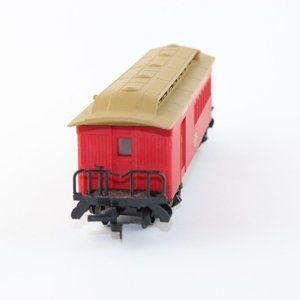 Tyco Kansas City St Louis & Chicago Single  HO Scale 40' Box Cart Train Car